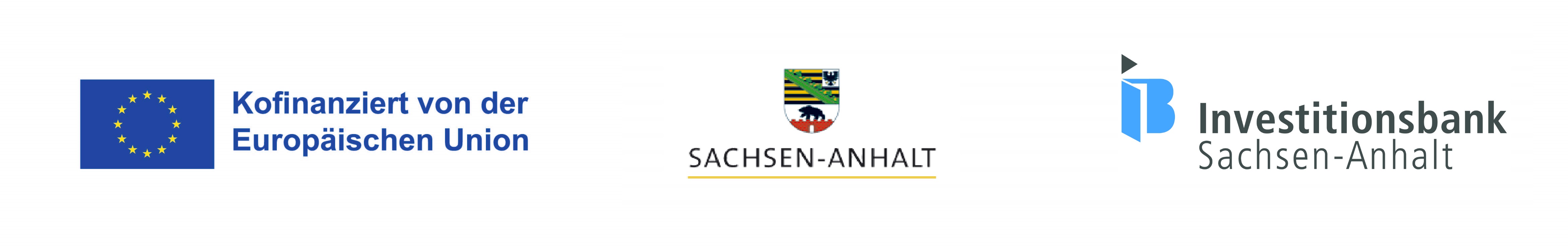 Logos EU, Sachsen-Anhalt, IB Sachsen-Anhalt